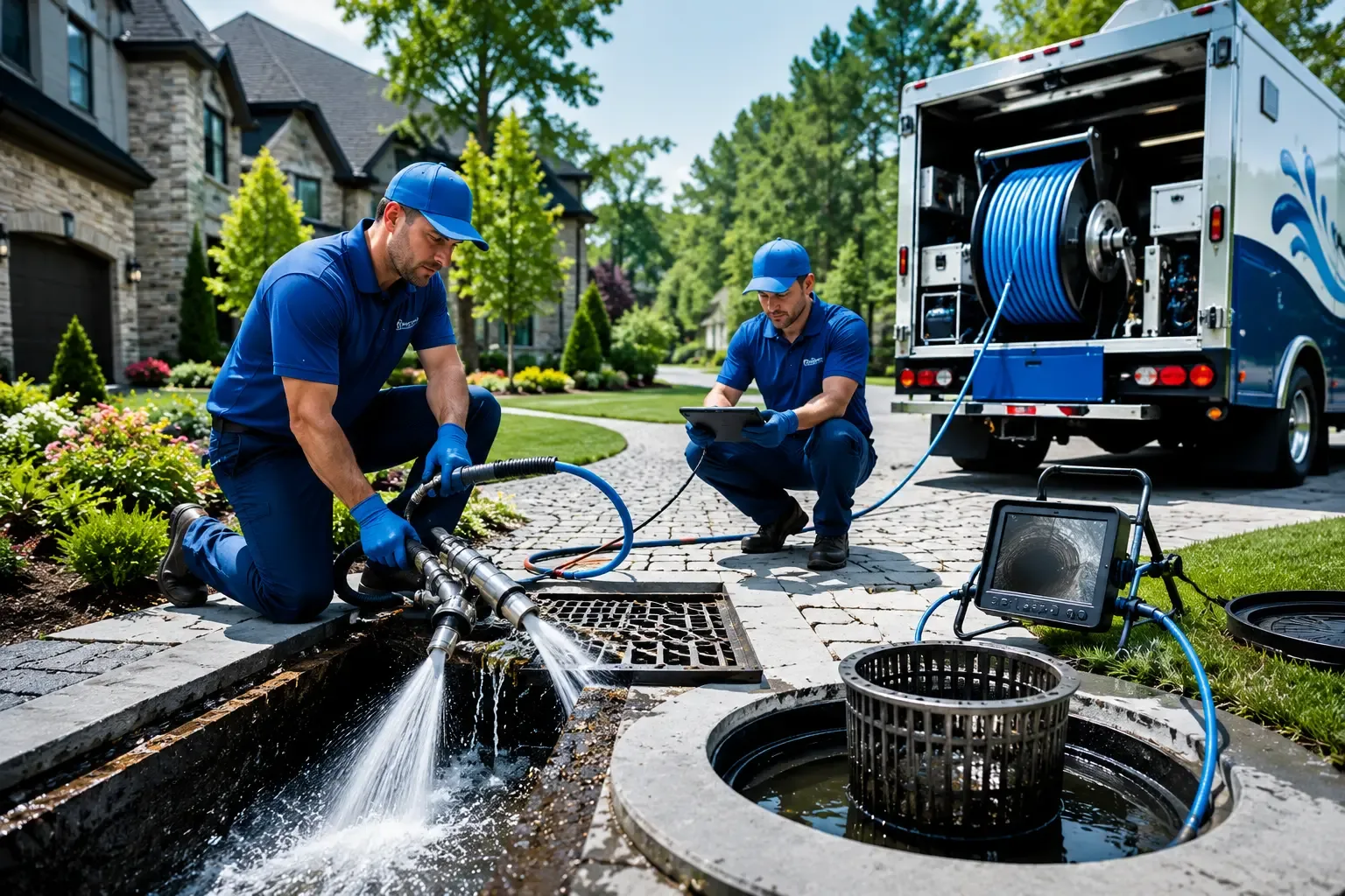 Local outdoor drain cleaning professionals in New River, VA